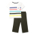 Max Boys Striped T-Shirt with Pyjamas