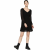 ONLY Women's Polyester Fit and Flare Above The Knee Casual Dress